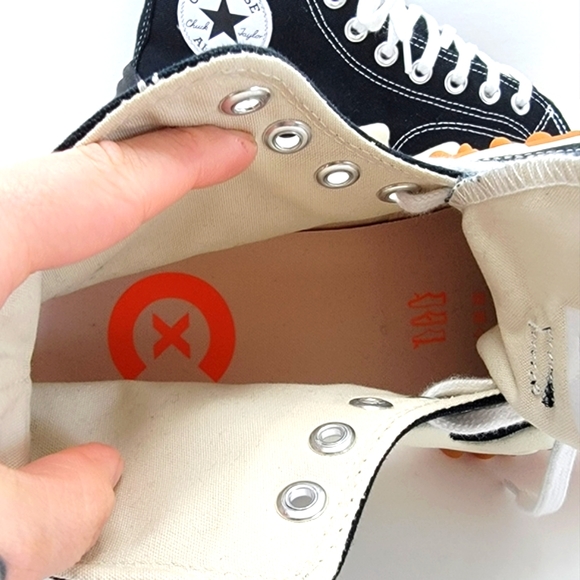 Converse | Run Star Motion HI black canvas platform sneakers | WMS 9 NWT - Picture 4 of 9